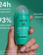 Apivita Bee Fresh Deodorant golyós dezodor az izzadás és a nem kívánt szagok ellen 50 ml