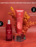 Apivita Bee Sun Safe Anti-Spot and Anti-Age Tinted Face Cream SPF50 védő tonizáló krém arcra SPF 50 árnyalat Tinted 50 ml