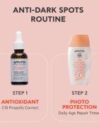 Apivita Bee Sun Safe Daily Age Repair Tinted Fluid SPF50 színező védő krém SPF 50 50 ml