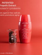 Apivita Bee Sun Safe Dry Touch Face Fluid SPF50 bőrvédő folyadék SPF 50+ 50 ml