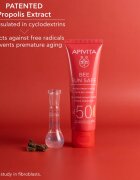 Apivita Bee Sun Safe Hydra Face Tinted Gel-Cream SPF50 tonizáló géles kérm SPF 50 50 ml