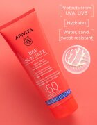 Apivita Bee Sun Safe Hydra Fresh Milk SPF50 naptej arca és testre SPF 50 100 ml