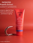 Apivita Bee Sun Safe Hydra Fresh Milk SPF50 naptej arca és testre SPF 50 200 ml