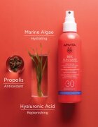 Apivita Bee Sun Safe Hydra Melting Ultra-Light Spray SPF30 napozó spray SPF 30 200 ml