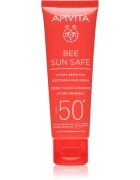 Apivita Bee Sun Safe Hydra Sensitive Soothing Face Cream SPF50+ nyugtató és hidratáló krém SPF 50+ 50 ml