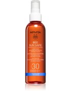 Apivita Bee Sun Safe Satin Touch Oil SPF30 napolaj SPF 30 200 ml