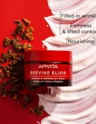 Apivita Beevine Elixir Cream Rich liftinges feszesítő krém az arcbőr táplálásáért és természetes hidratáltságának megőrzéséért 50 ml