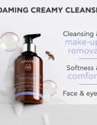 Apivita Cleansing Foaming Cleanser finoman tisztító hab 200 ml