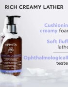 Apivita Cleansing Foaming Cleanser finoman tisztító hab 200 ml