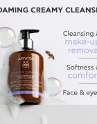 Apivita Cleansing Foaming Cleanser finoman tisztító hab 300 ml