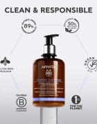 Apivita Cleansing Foaming Cleanser finoman tisztító hab 300 ml