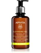 Apivita Cleansing Gel for Oily Skin tisztító gél kombinált és zsíros bőrre 200 ml