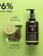 Apivita Cleansing Gel for Oily Skin tisztító gél kombinált és zsíros bőrre 200 ml