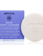 Apivita Cleansing Solid Foamy Cleanser tisztító kemény szappan hidratáló hatással 80 g