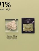 Apivita Express Beauty Cleansing Face Mask Green Clay tisztító és kisimító arcmaszk zöld agyaggal 2x8 ml