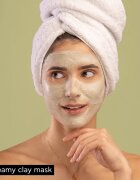 Apivita Express Beauty Cleansing Face Mask Green Clay tisztító és kisimító arcmaszk zöld agyaggal 2x8 ml