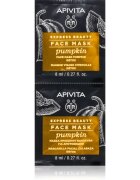 Apivita Express Beauty Detox Face Mask Pumpkin méregtelenítő arcmaszk 2x8 ml