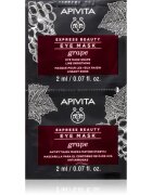 Apivita Express Beauty Line Smoothing Eye Mask Grape szemmaszk kisimító hatással 2 x 2 ml