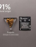 Apivita Express Beauty Purifying Face Mask Propolis tisztító fekete maszk zsíros bőrre 2x8 ml