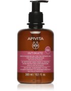 Apivita Intimate Plus Cleansing Gel finom habzó tisztító gél intim higiéniára 300 ml