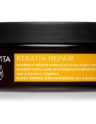 Apivita Keratin Repair Nourish Repair Hair Mask helyreállító hajpakolás töredezett károsult hajra keratinnal 200 ml