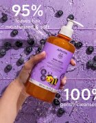 Apivita Mini Bees Gentle Kids Shampoo Blueberry & Honey sampon világos hajra gyermekeknek 500 ml