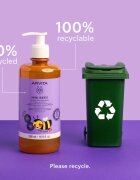 Apivita Mini Bees Gentle Kids Shampoo Blueberry & Honey sampon világos hajra gyermekeknek 500 ml