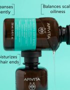 Apivita Oily Roots & Dry Ends Shampoo sampon zsíros fejbőrre és száraz hajvégekre 250 ml