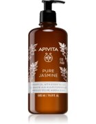 Apivita Pure Jasmine Shower Gel hidratáló tusoló gél esszenciális olajokkal 500 ml