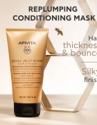 Apivita Royal Jelly Elixir Replumping Conditioning Mask kondicionáló és hajpakolás 2 az 1-ben 150 ml