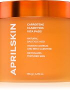 APRILSKIN Carrotene Clarifying Vita Pads tisztító vattakorong az aknéra hajlamos zsíros bőrre 60 db