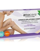 Arcocere Professional Wax gyantacsíkok testre hölgyeknek 6 db