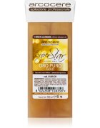 Arcocere Professional Wax Oro Puro Gold gyanta szőrtelenítéshez csillámporral utántöltő 100 ml