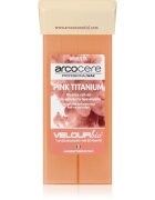 Arcocere Professional Wax Pink Titanium gyanta szőrtelenítéshez roll-on utántöltő 100 ml