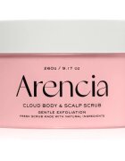 Arencia Fresh Cloud Lavender & Pear gyengéd testpeeling haj és test 260 g