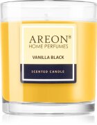 Areon Scented Candle Vanilla Black illatgyertya 120 g