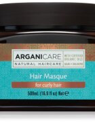 Arganicare Argan Oil & Shea Butter Hair Masque hidratáló és tápláló maszk göndör hajra 500 ml