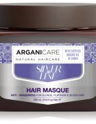 Arganicare Silver Hair Mask haj maszk semlegesíti a sárgás tónusokat 500 ml