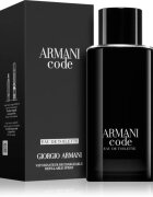 Armani Code Eau de Toilette utántölthető uraknak 125 ml
