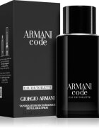 Armani Code Eau de Toilette utántölthető uraknak 75 ml