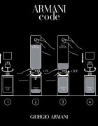 Armani Code Parfum parfüm utántöltő uraknak Refill 150 ml
