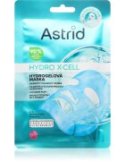 Astrid Hydro X-Cell hidrogél maszk az arcbőr kisimítására és a ráncok láthatóságának csökkentésére 1 db