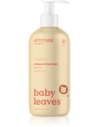 Attitude Baby Leaves Pear Nectar tusfürdő gél és sampon 2 in 1 a körtelé illatával 473 ml
