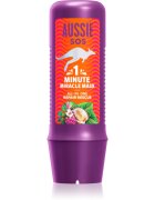 Aussie 1 Minute Miracle Repair Rescue intenzíven tápláló maszk száraz és sérült hajra 250 ml