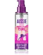 Aussie Bouncy Curls Work That Curl hidratáló és tápláló olaj a hajra 95 ml