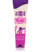 Aussie Bouncy Curls Work That Curl öblítést nem igénylő krém a hullámos és göndör hajra 160 ml