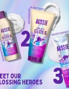 Aussie Oh My Gloss Leave In Serum leöblítést nem igénylő szérum a hidratálásért és a fényért 160 ml