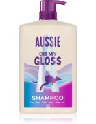 Aussie Oh My Gloss Shampoo sampon a fénylő és selymes hajért 1000 ml
