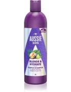 Aussie SOS Blonde & Hydrate lila tonizáló sampon szőke hajra 500 ml