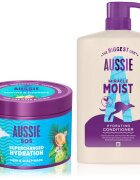 Aussie SOS & Miracle Moist szett száraz és sérült hajra